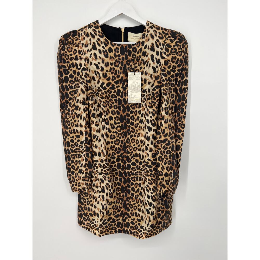 TUCKERNUCK X India Hicks Leopard Domino Dress NWT Size Large - Picture 12 of 13
